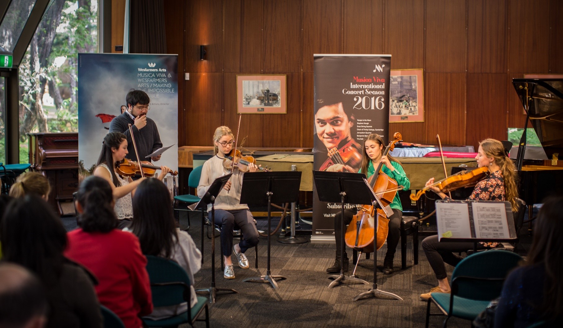 Ken Hamao Enso String Quartet masterclass