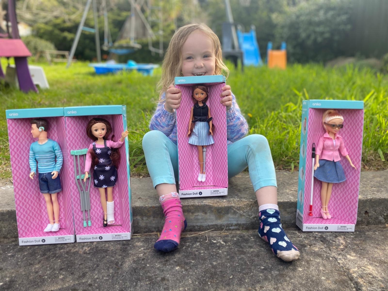 Kmart launches new range of dolls with disabilities